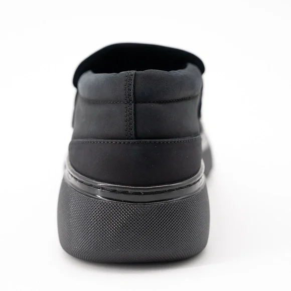 size 43.5 (10.5us) - Burberry Wire Creeper Black grey Clamp On